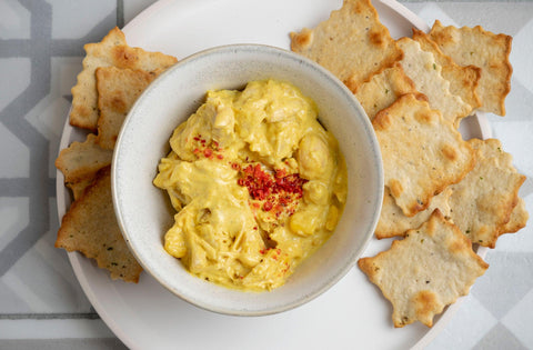 Veganer Geflügelsalat mit Jackfruit Rezept