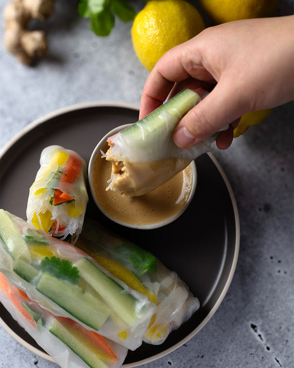 Erdnussauce Dip mit Aminos Sauce