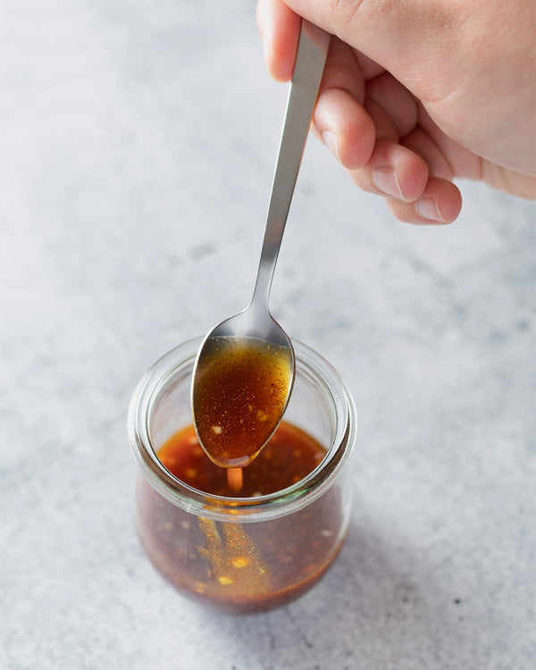 Aminos Dressing im Glas