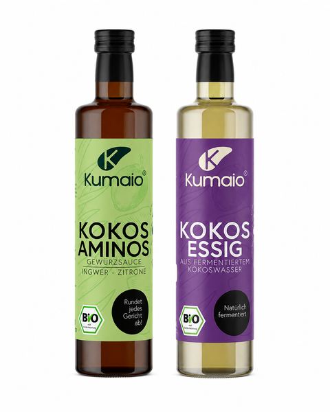 Bio Kokos Aminos Ingwer-Zitrone & Kokosessig Duo