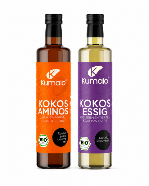 Bio Kokos Aminos Orange Chili & Kokosessig Duo