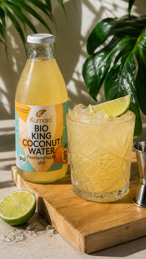 Bio King Kokoswasser Passionsfrucht - 350 ml