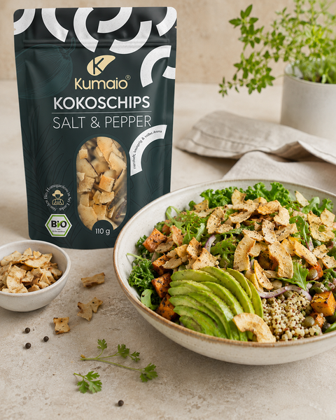 Bio Kokoschips Salt & Pepper 110 g